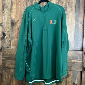 UEC Green 1/4 Zip The U Jacket